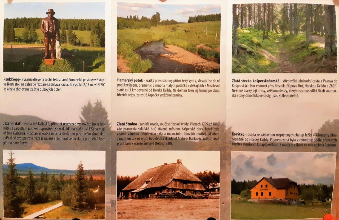 Horská Kvilda - Ubytování U Chvalů Exterior foto