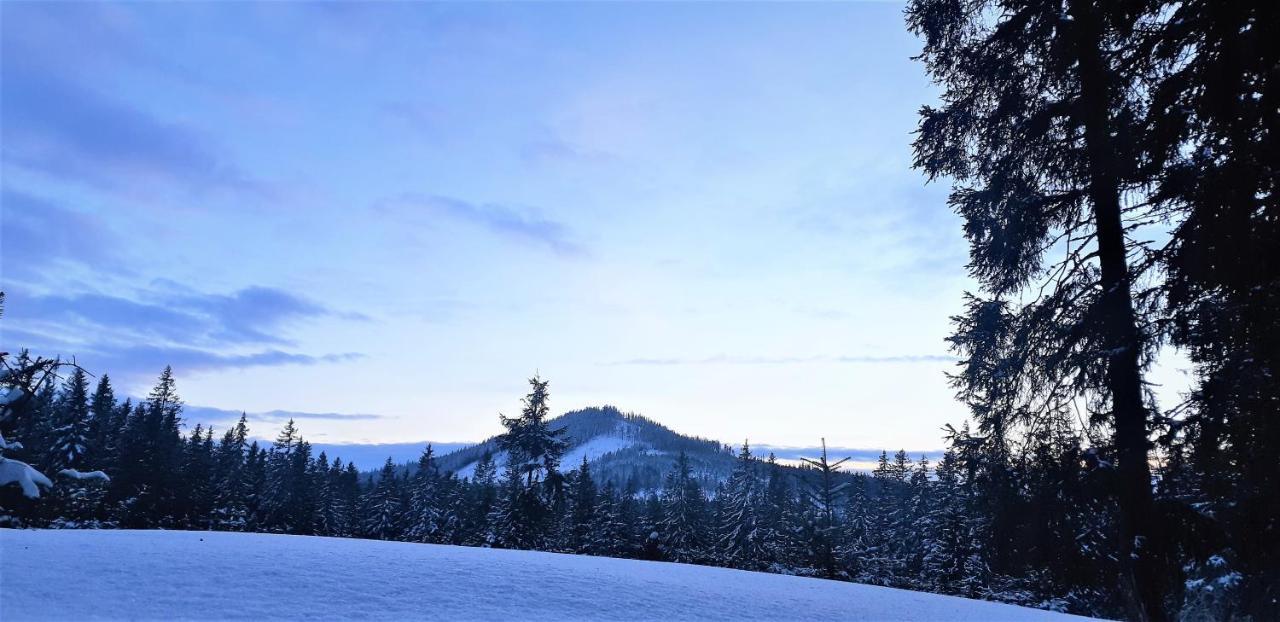 Horská Kvilda - Ubytování U Chvalů Exterior foto