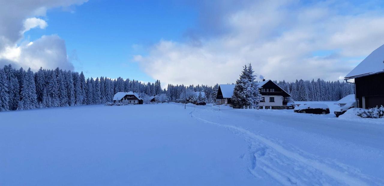 Horská Kvilda - Ubytování U Chvalů Exterior foto